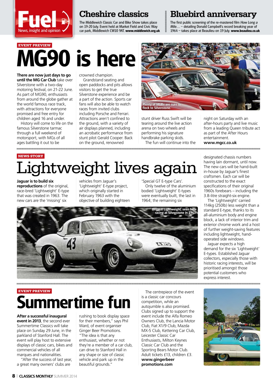 Classics World Preview Pages