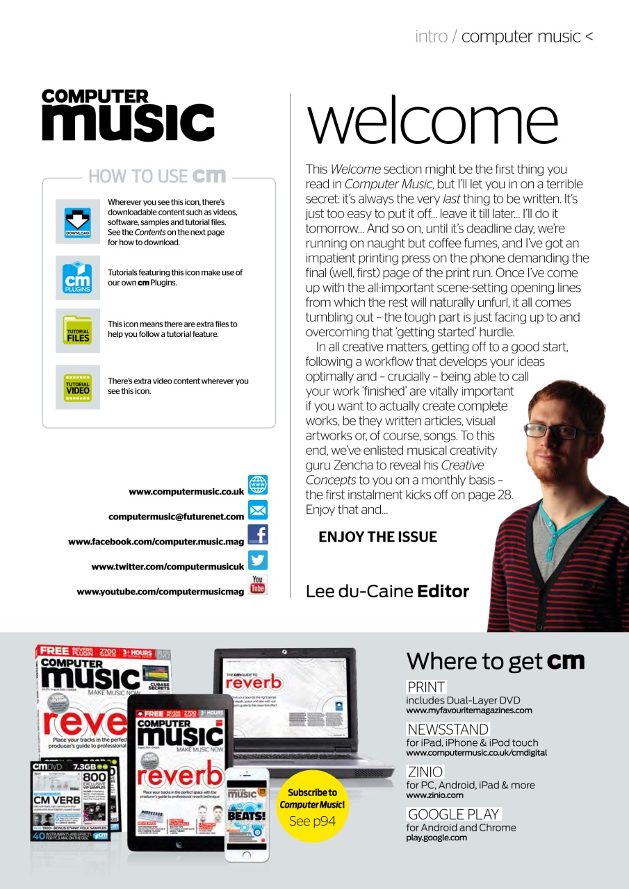 Computer Music Preview Pages