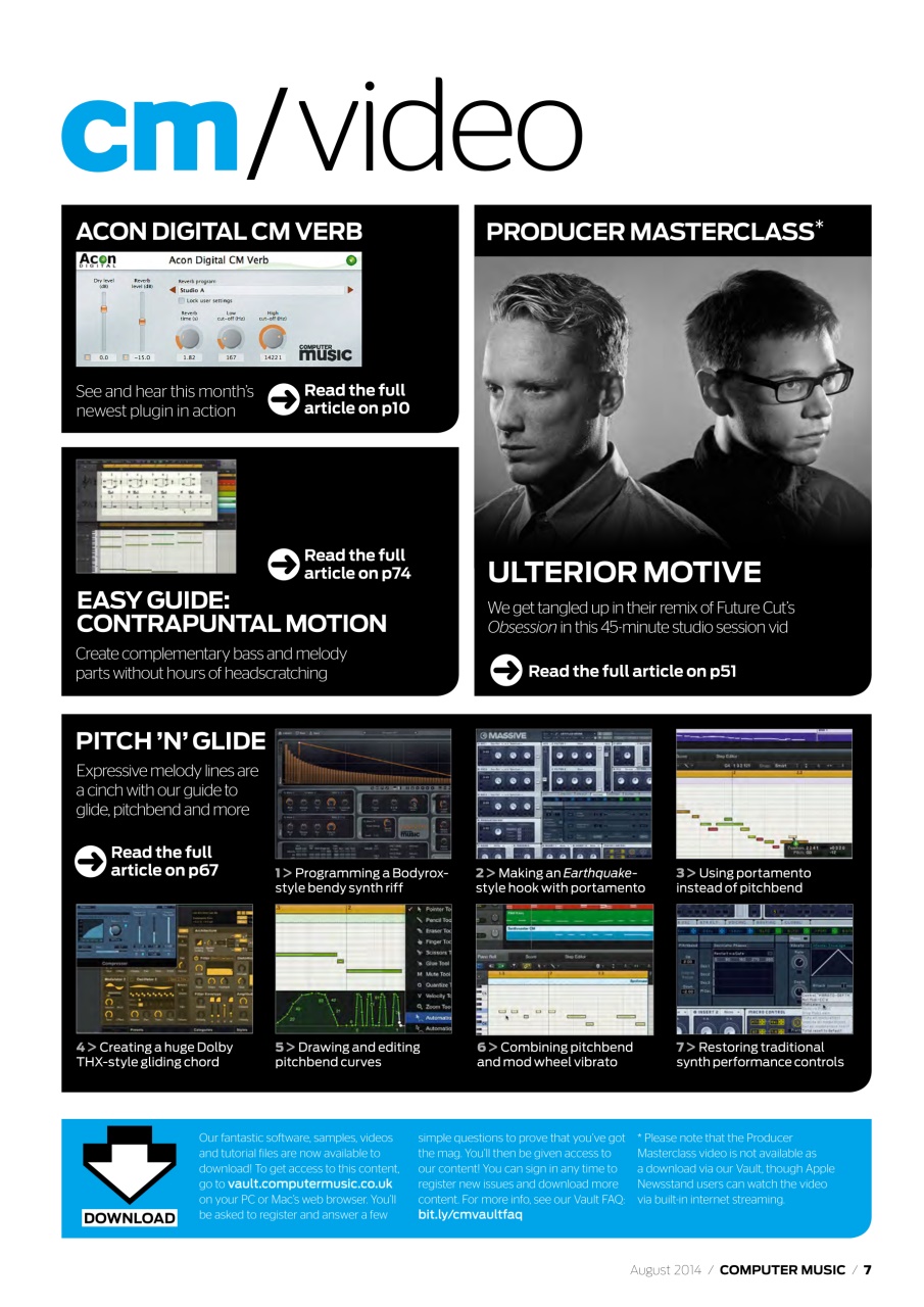 Computer Music Preview Pages