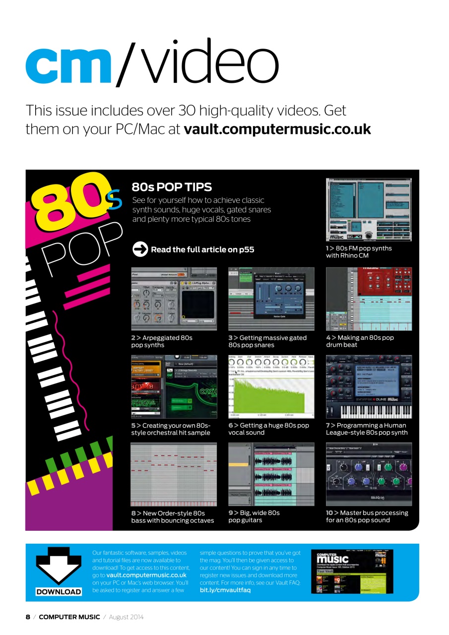 Computer Music Preview Pages