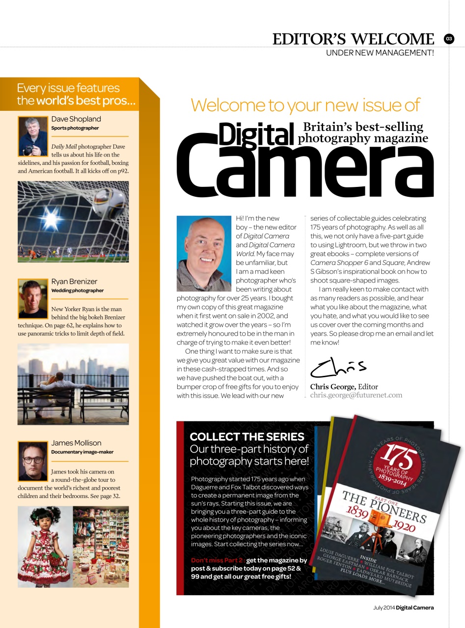 Digital Camera Magazine Preview Pages