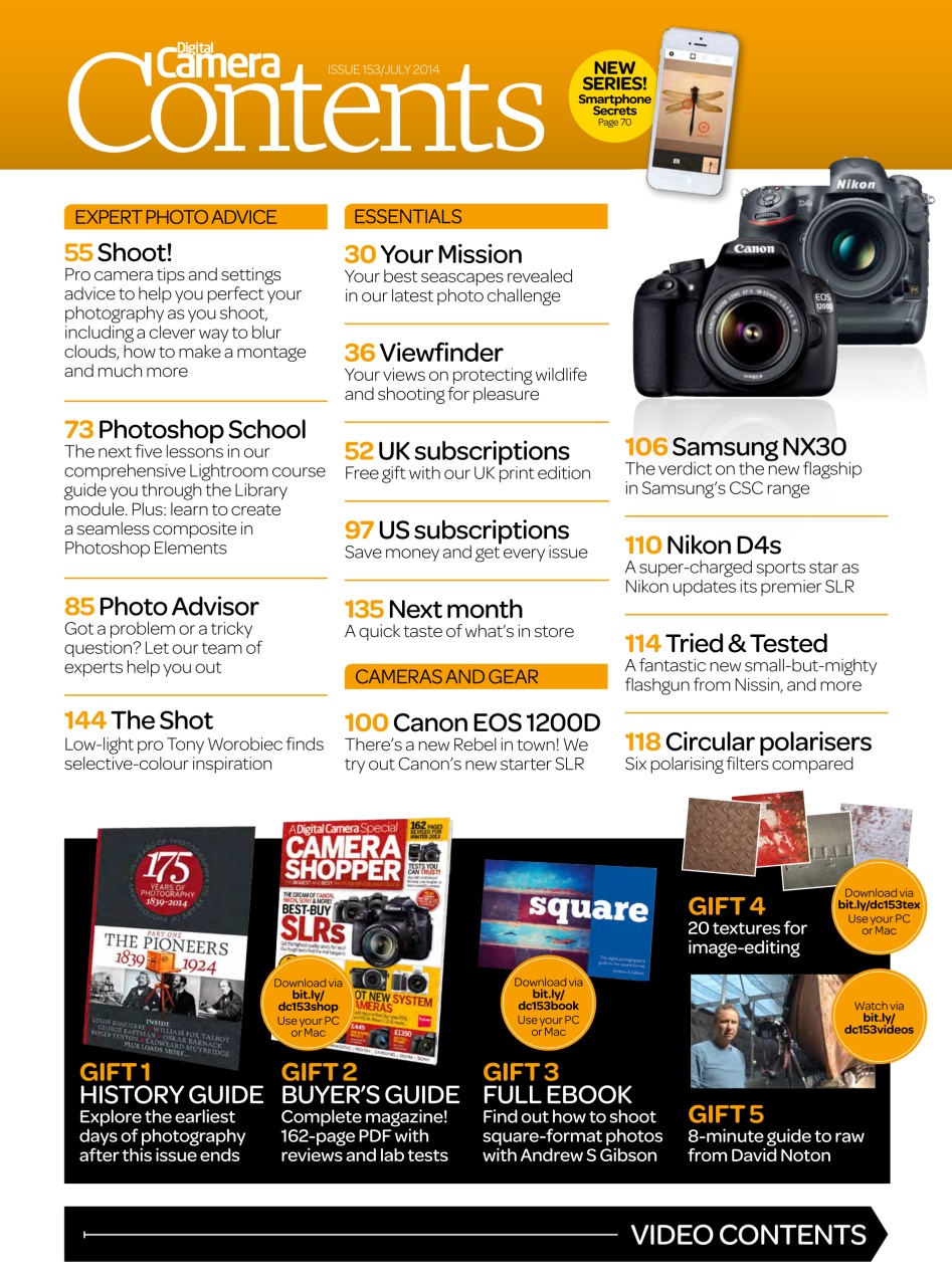 Digital Camera Magazine Preview Pages