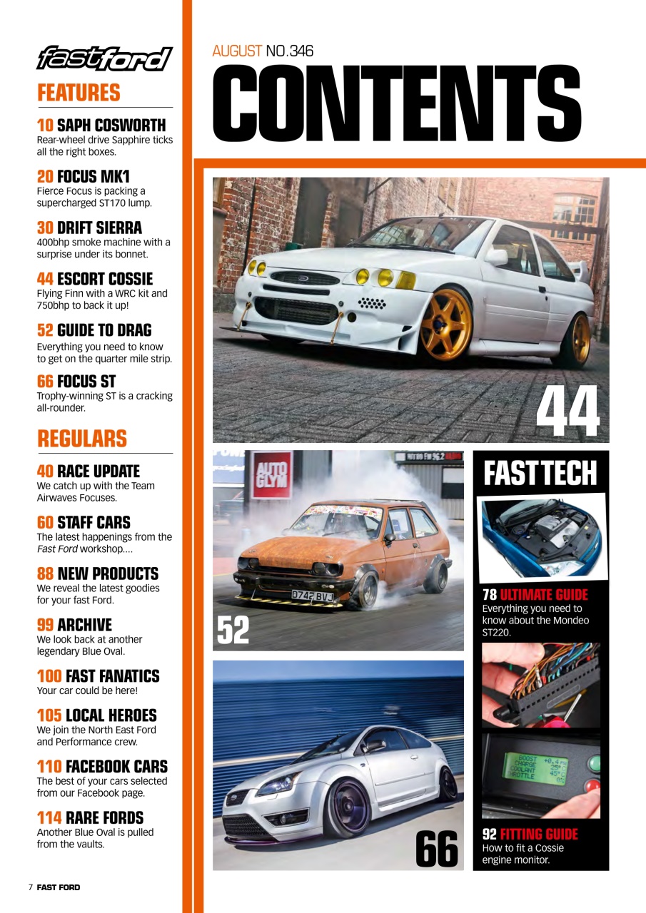 Fast Ford Preview Pages