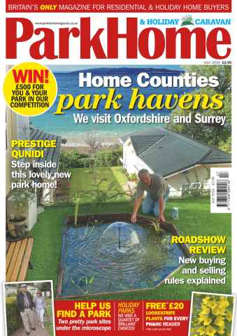 Park Home & Holiday Living issue No.652 Home Counties Park Havens