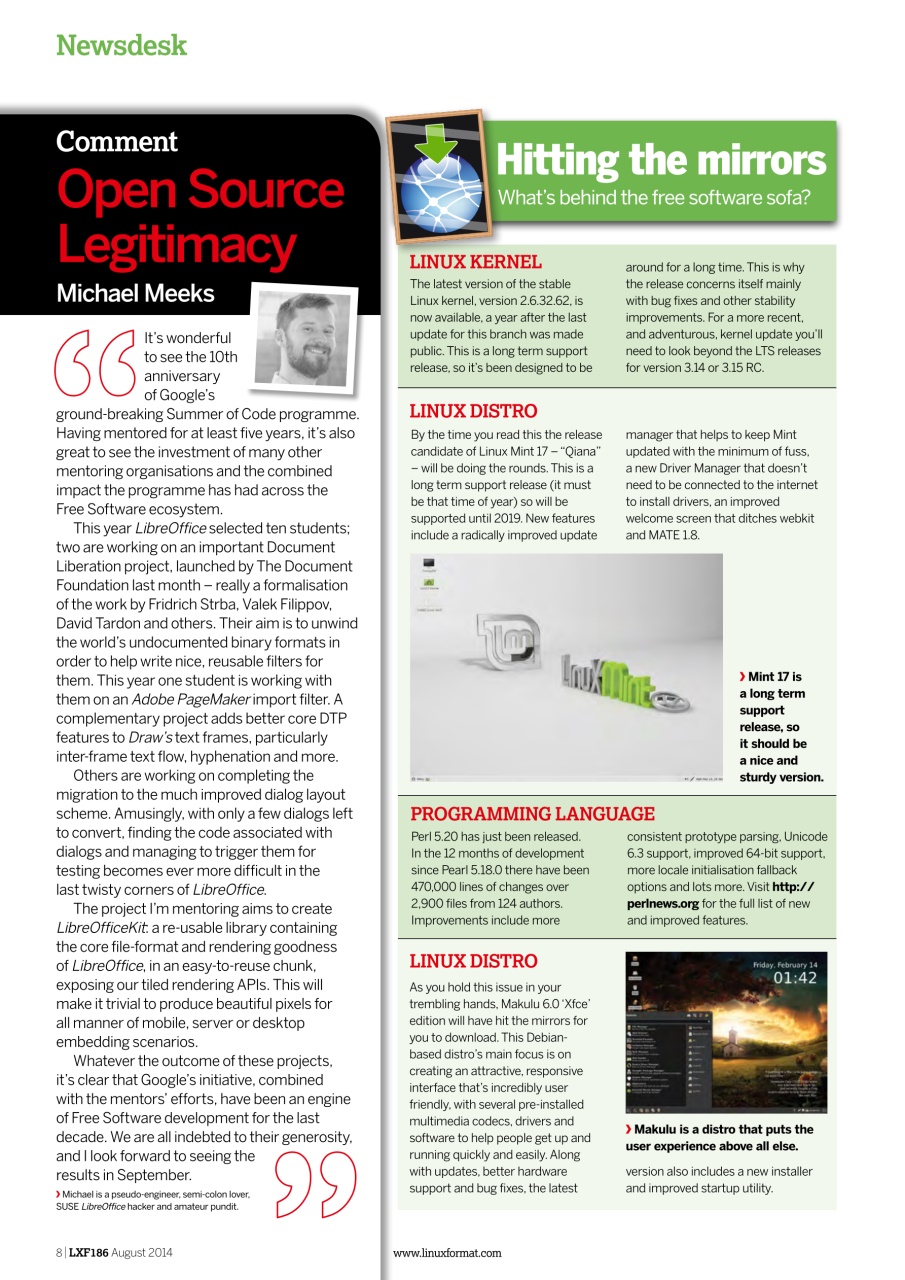 Linux Format Preview Pages