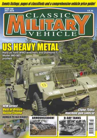Classic Military Vehicle issue No.118 US Heavy Metal