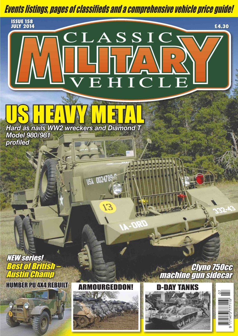 Classic Military Vehicle Preview Pages