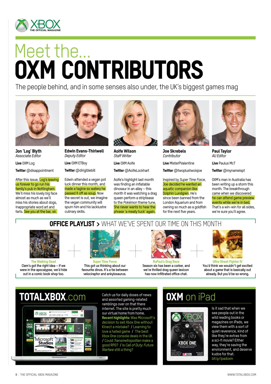 Official Xbox Magazine (UK Edition) Preview Pages