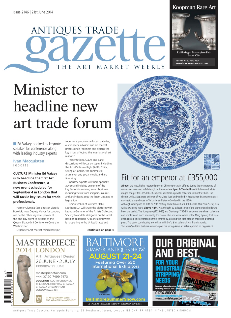 Antiques Trade Gazette Preview Pages