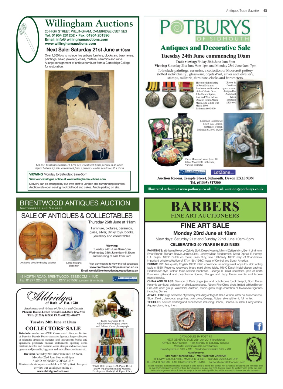 Antiques Trade Gazette Preview Pages