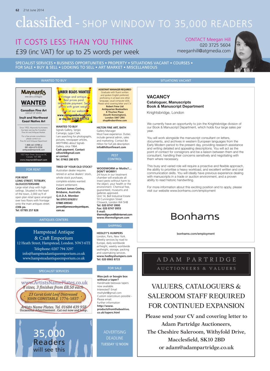 Antiques Trade Gazette Preview Pages