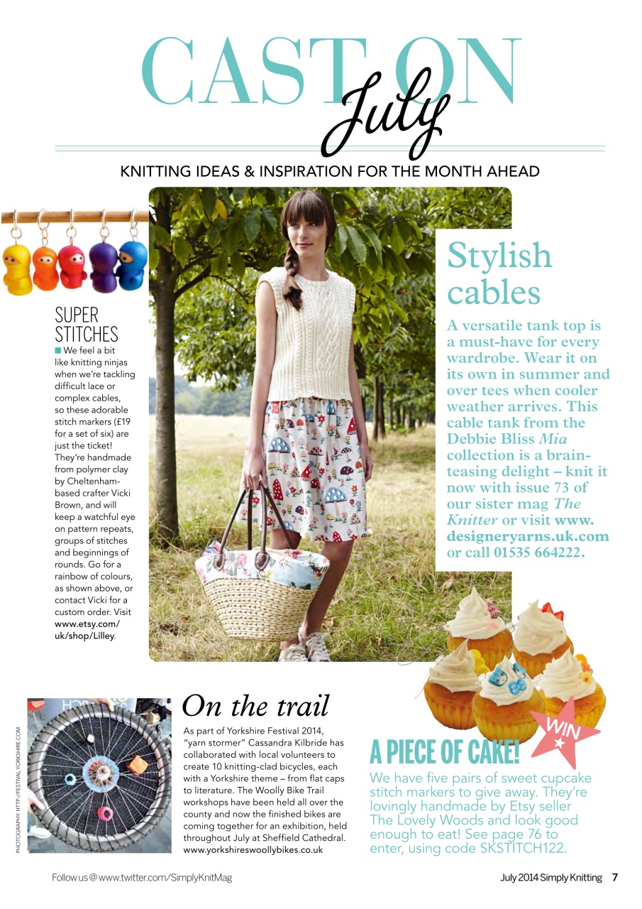 Simply Knitting Preview Pages