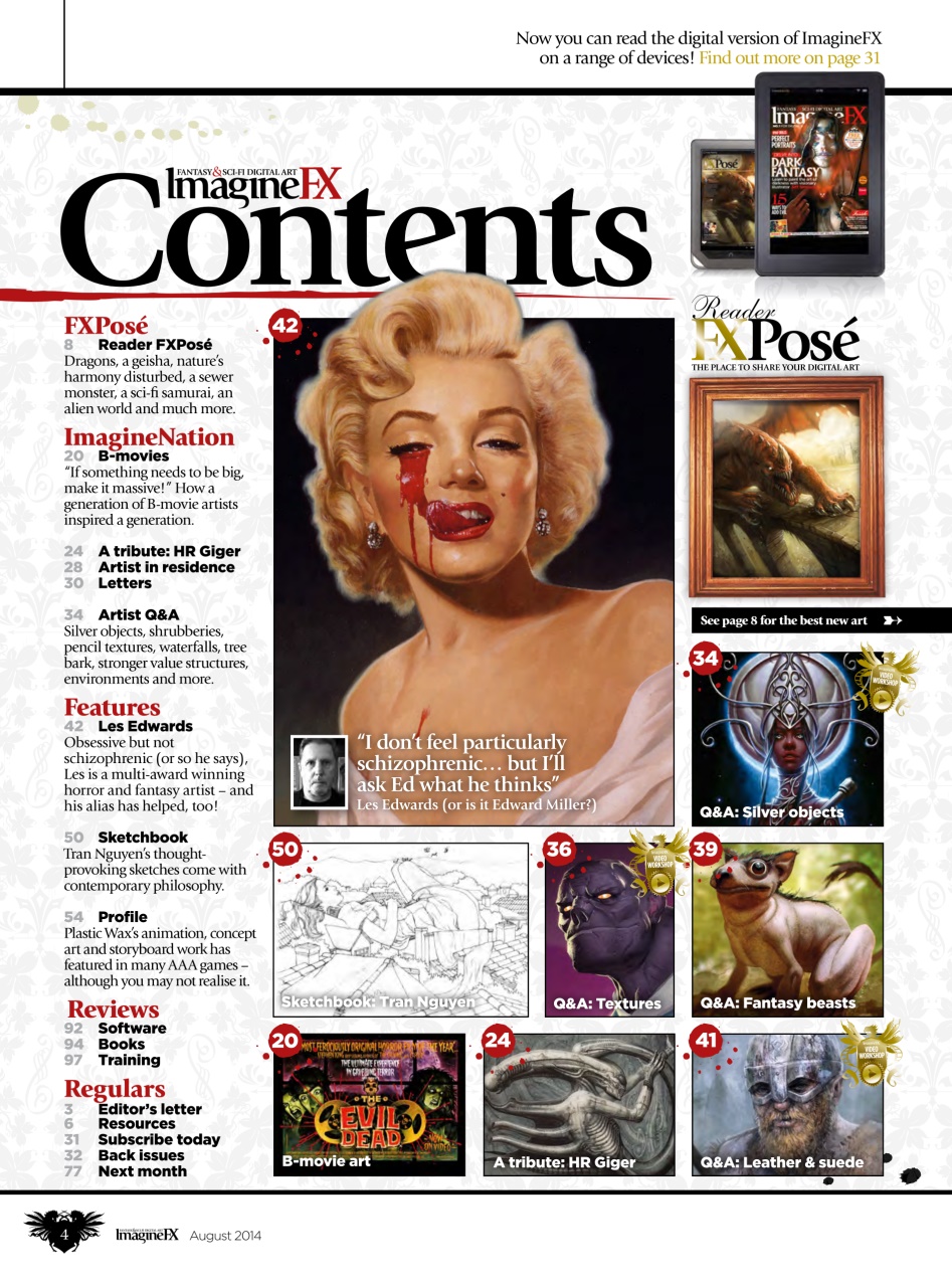 ImagineFX Preview Pages