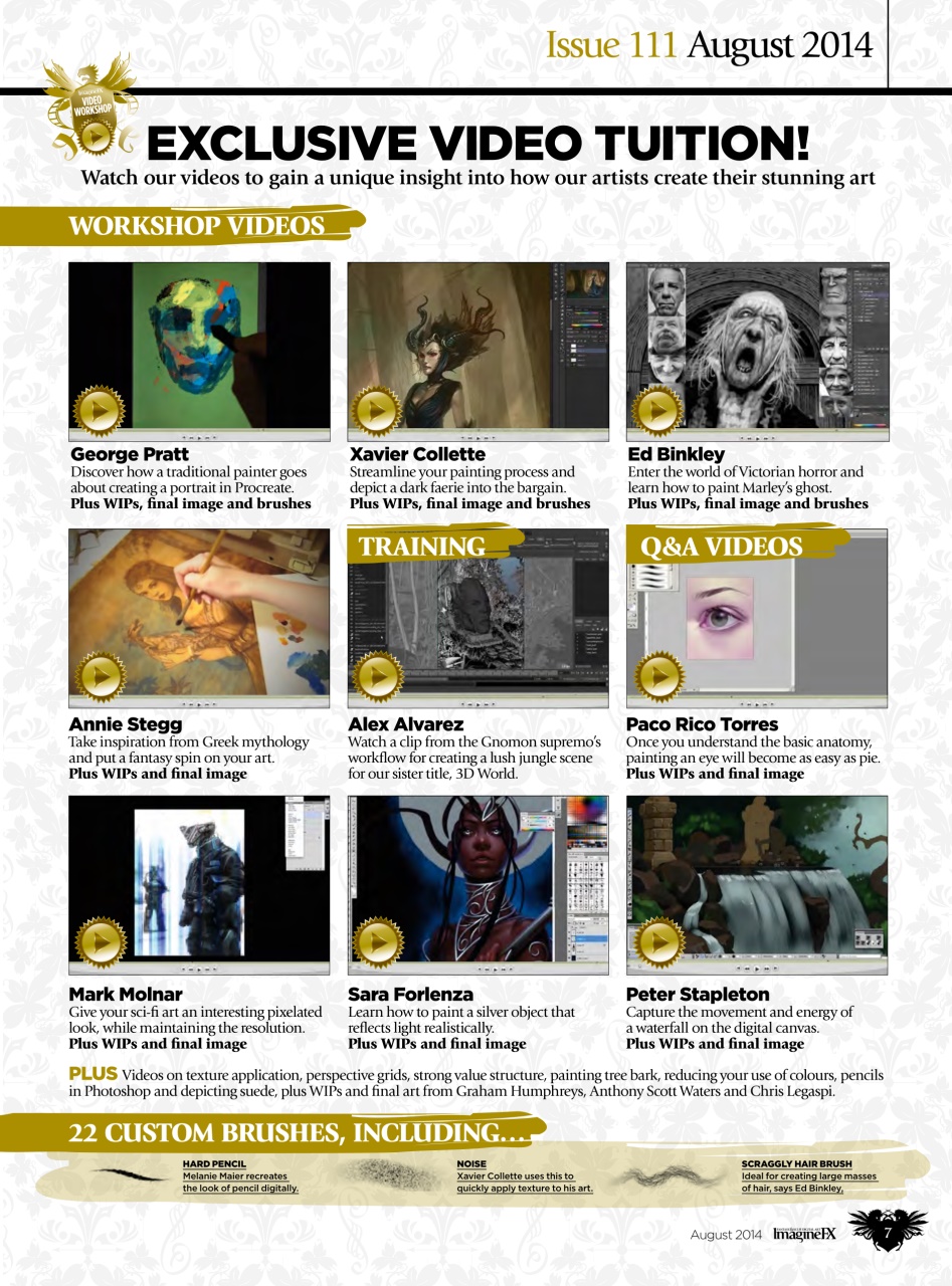 ImagineFX Preview Pages