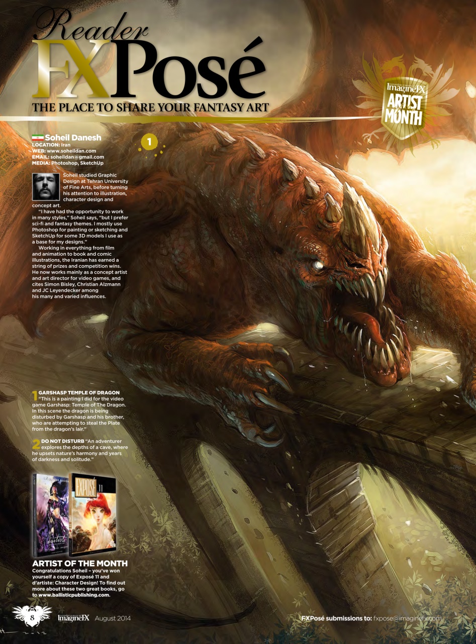 ImagineFX Preview Pages