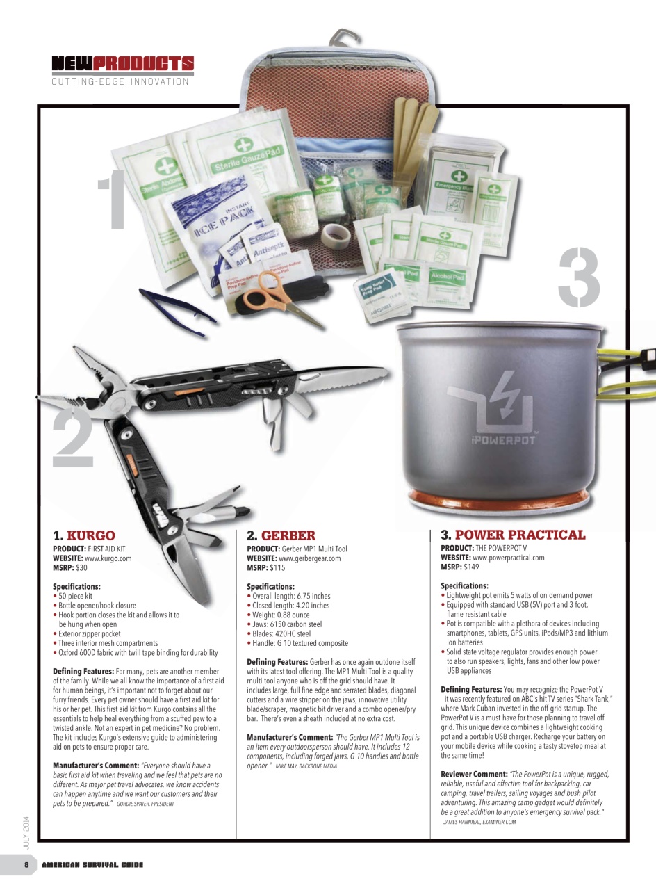 American Outdoor Guide: Boundless Preview Pages