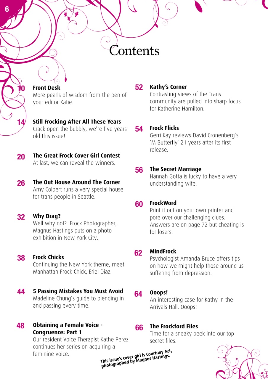 Frock Magazine Preview Pages