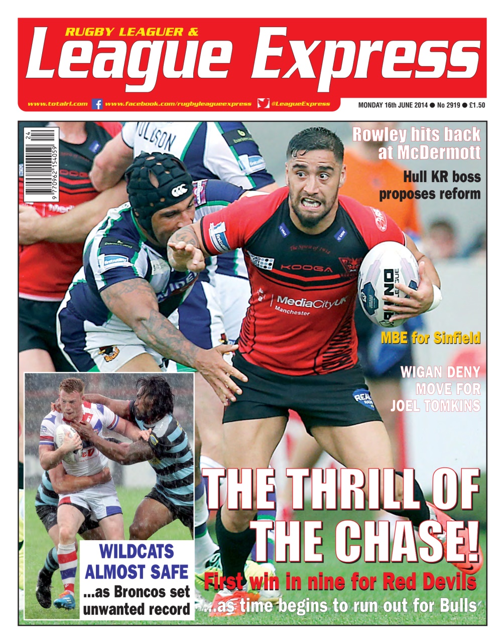 League Express Preview Pages