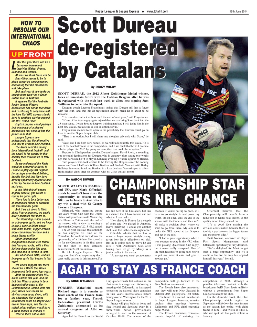 League Express Preview Pages