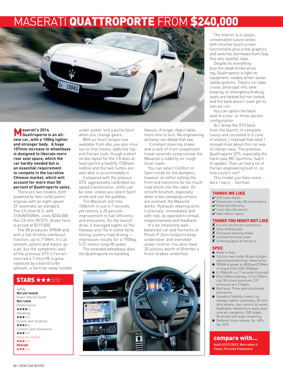 Australian New Car & SUV Buyers Guide Preview Pages
