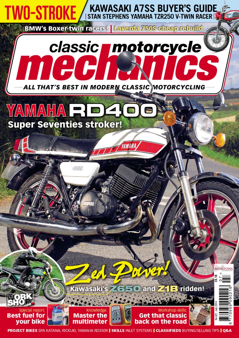 Classic Motorcycle Mechanics Preview Pages