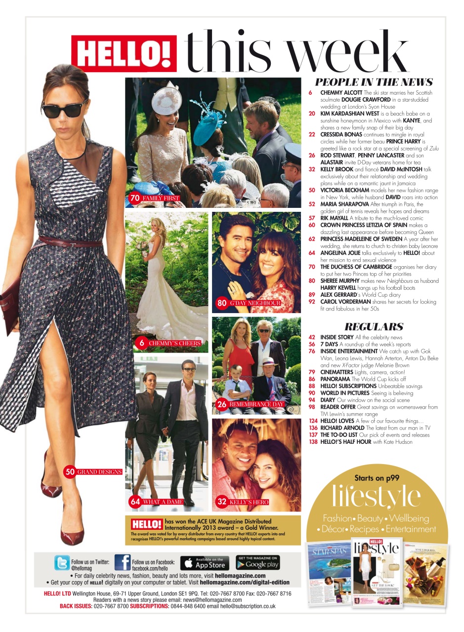 Hello! Magazine Preview Pages