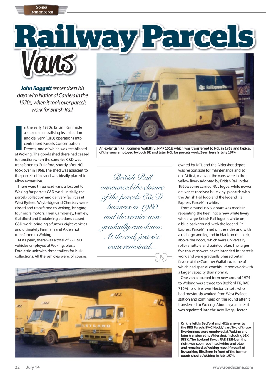 Vintage Roadscene Preview Pages