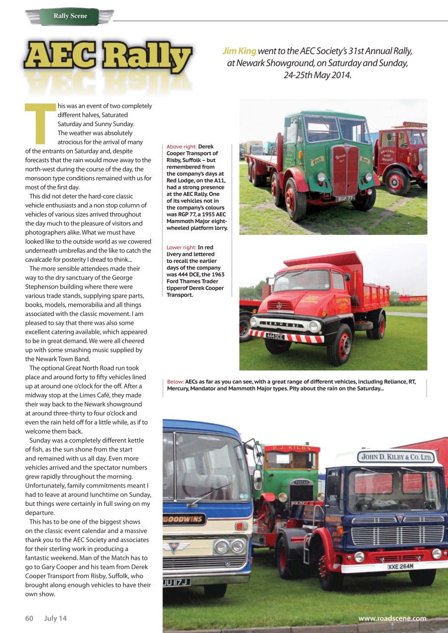 Vintage Roadscene Preview Pages