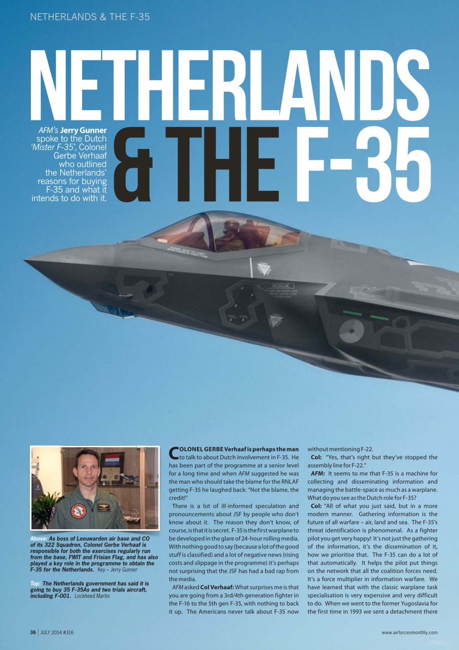 AirForces Monthly Preview Pages