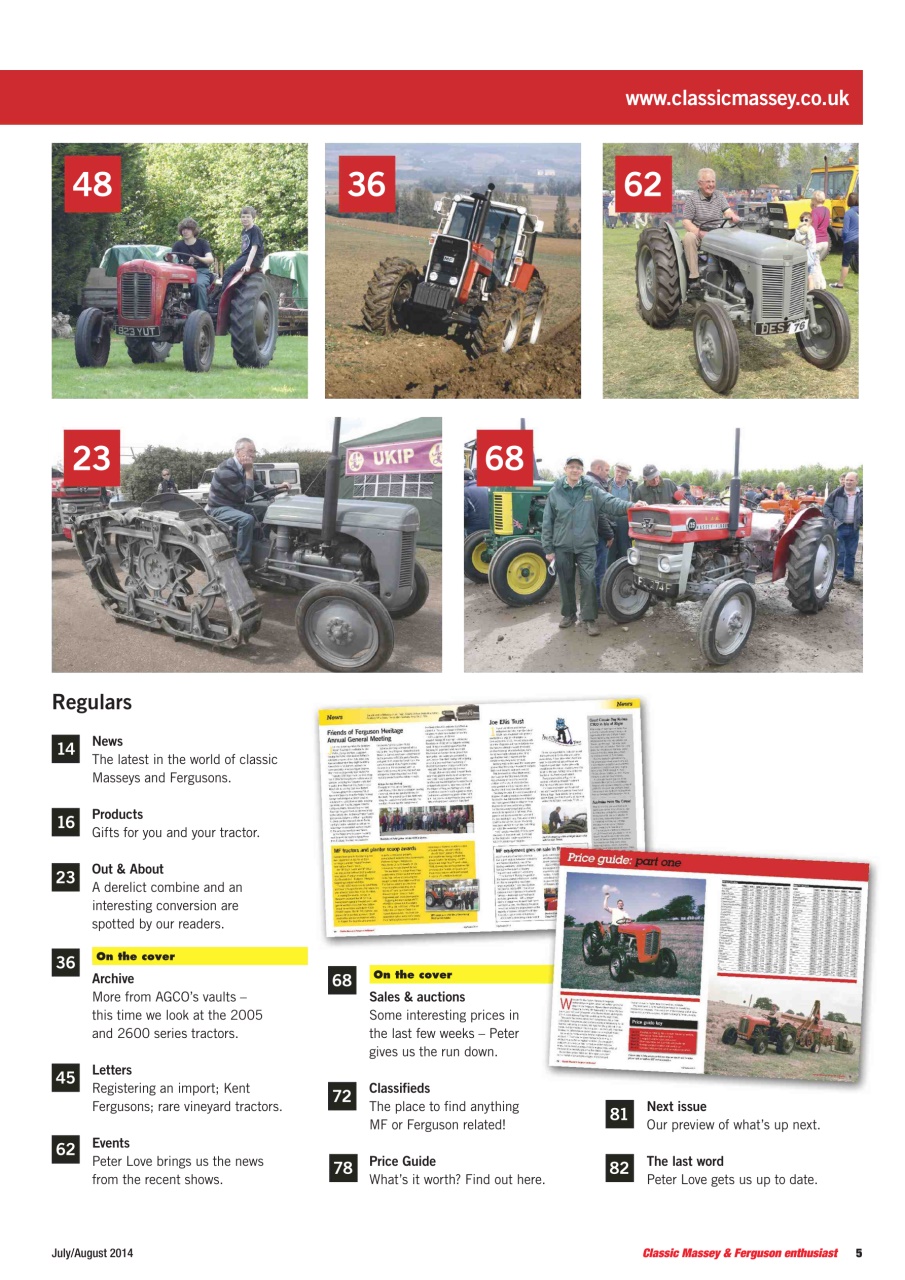 Classic Massey Preview Pages