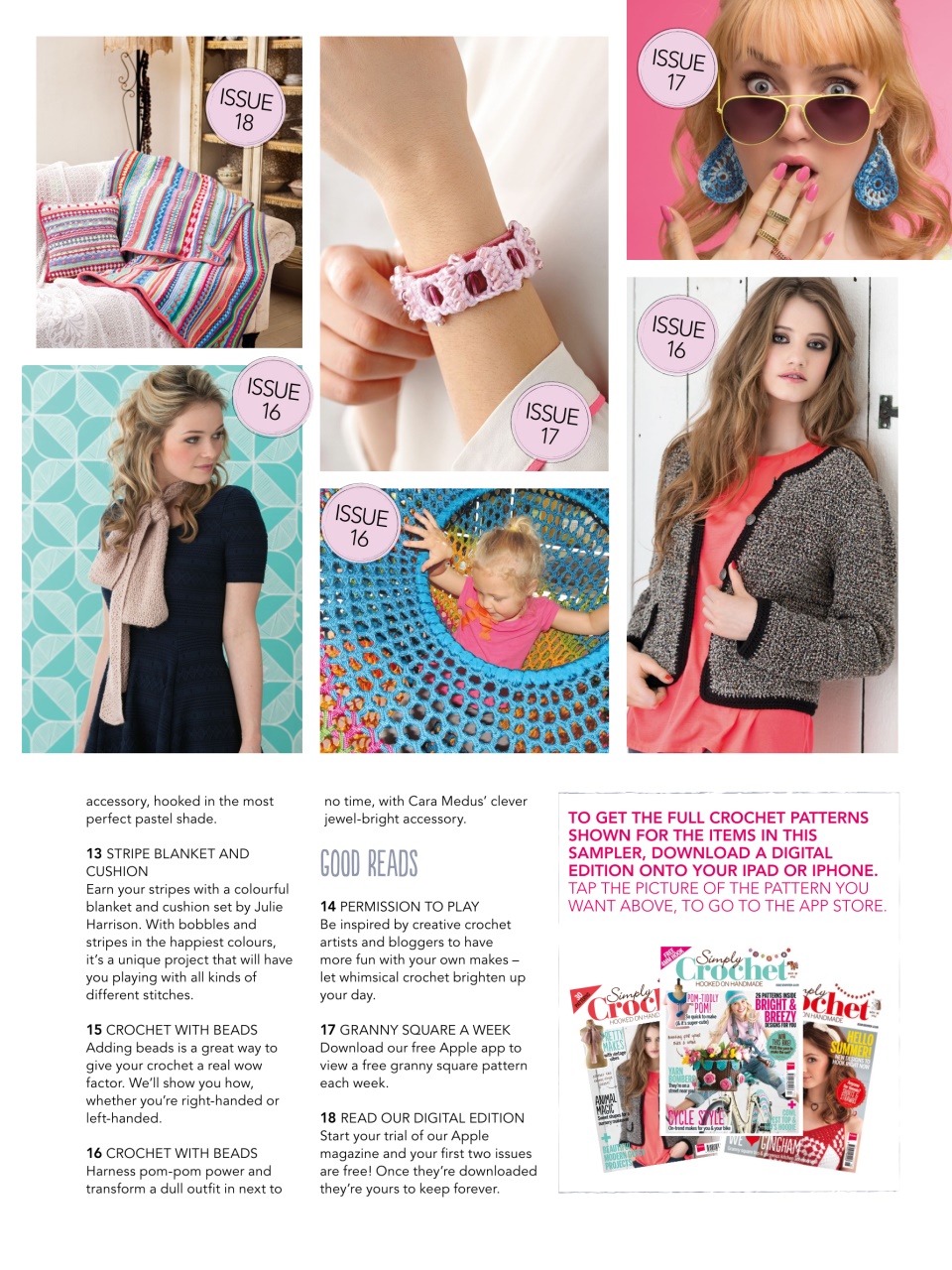 Simply Crochet Preview Pages