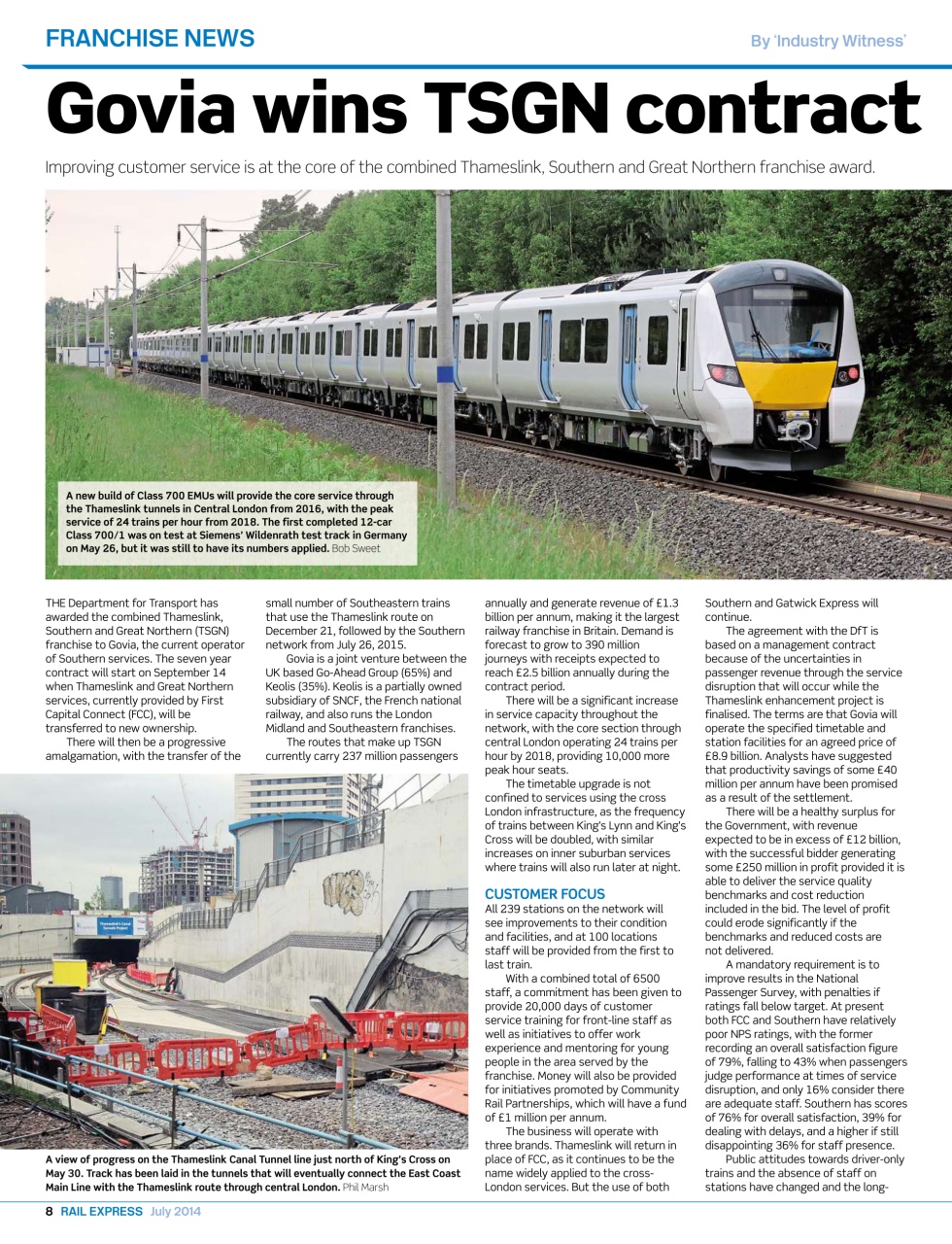 Rail Express Preview Pages
