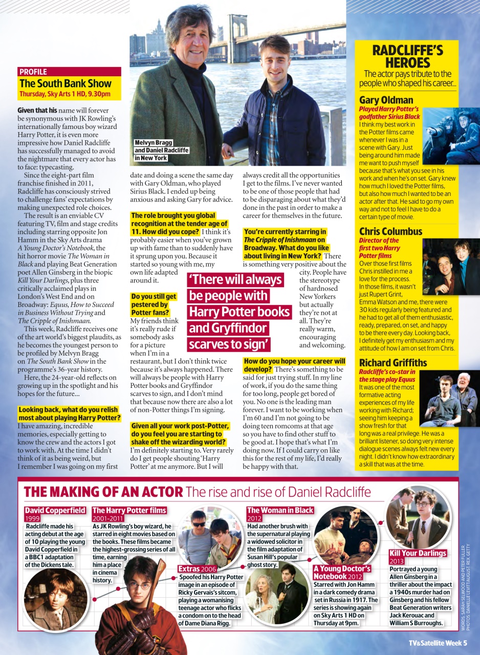 TV & Satellite Week Preview Pages