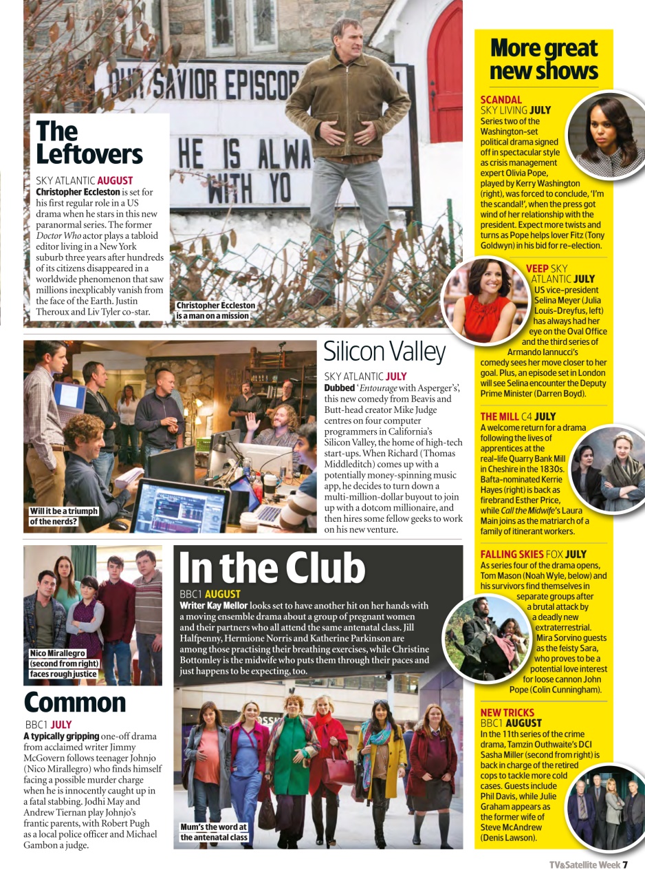 TV & Satellite Week Preview Pages