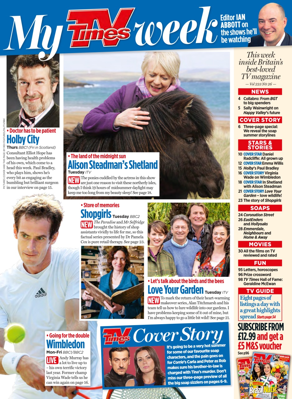 TV Times Preview Pages