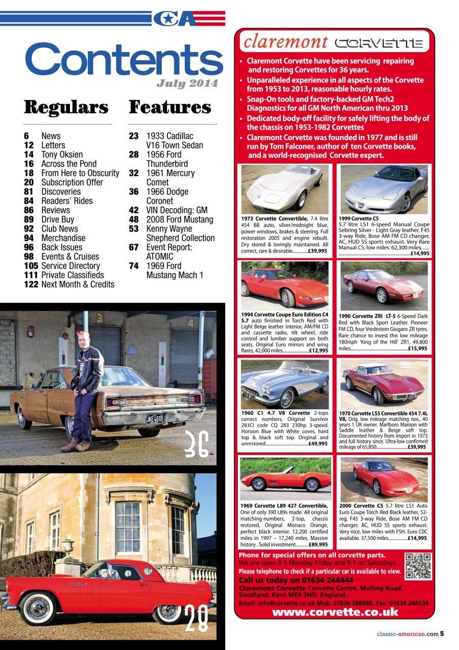 Classic American Magazine Preview Pages