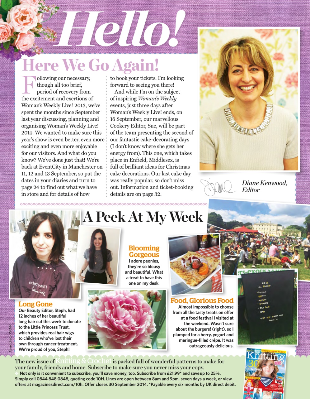 Woman's Weekly Preview Pages