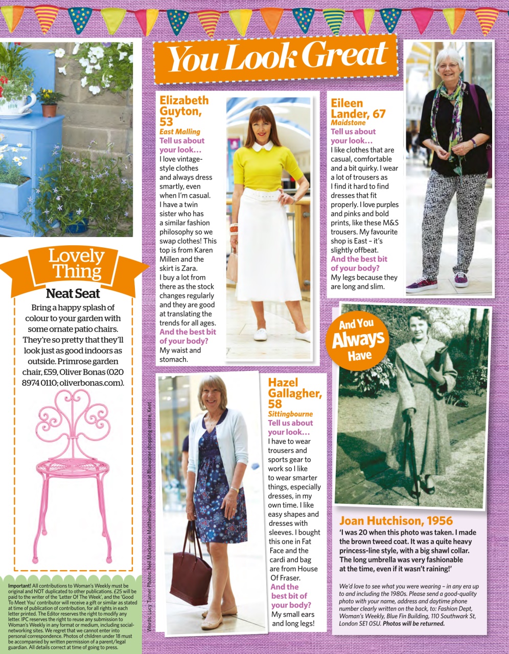 Woman's Weekly Preview Pages