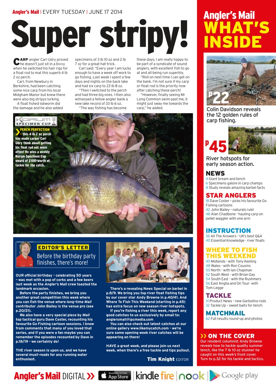 Anglers Mail Preview Pages