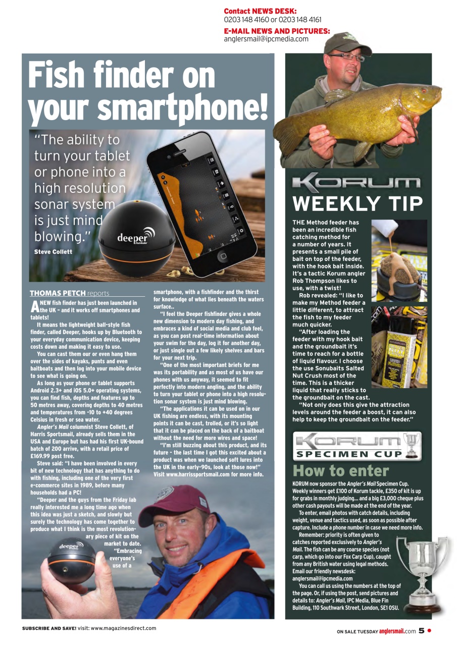 Anglers Mail Preview Pages