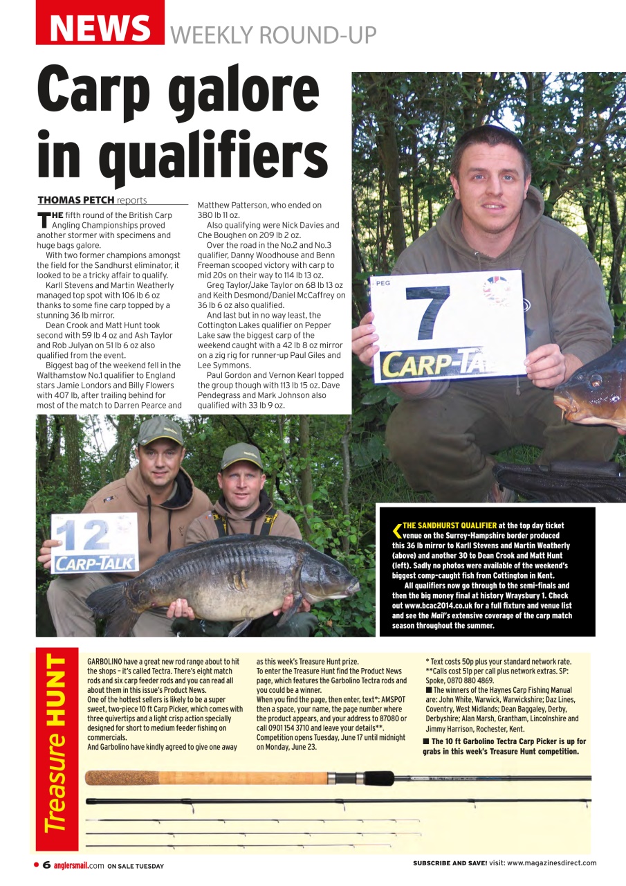 Anglers Mail Preview Pages