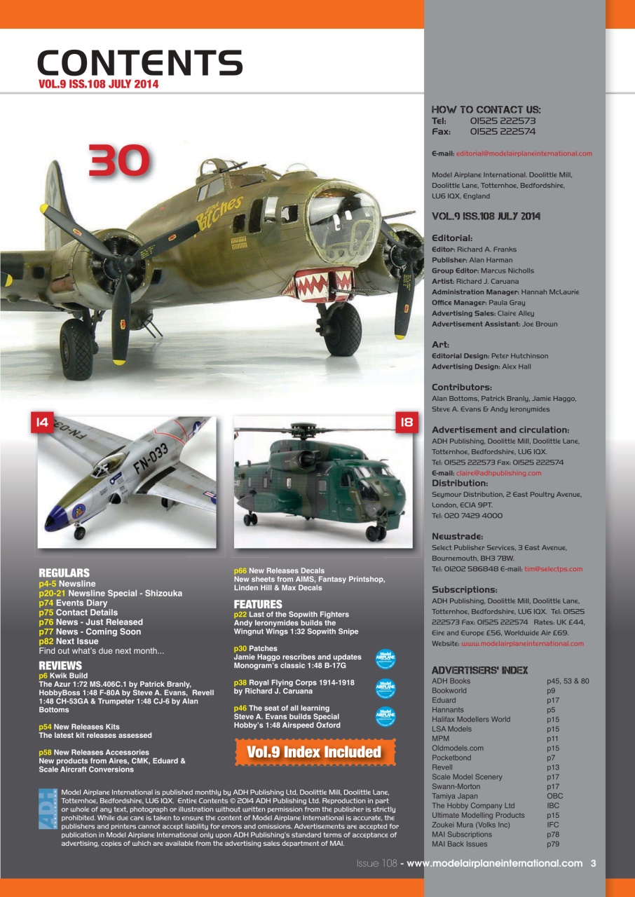 Model Airplane International Preview Pages