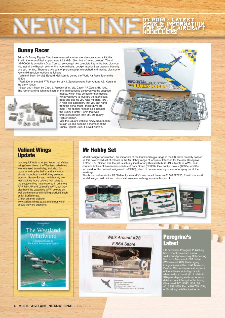 Model Airplane International Preview Pages