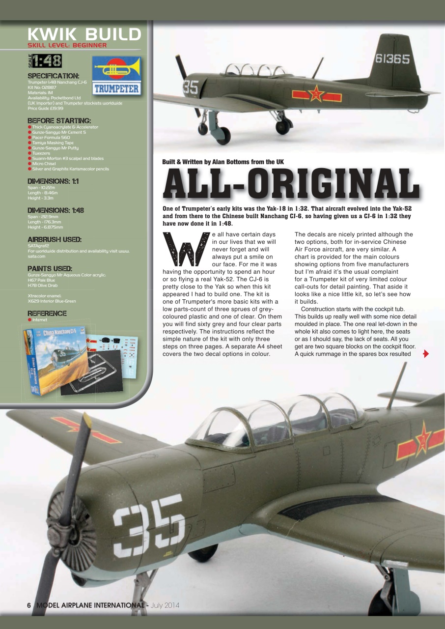 Model Airplane International Preview Pages
