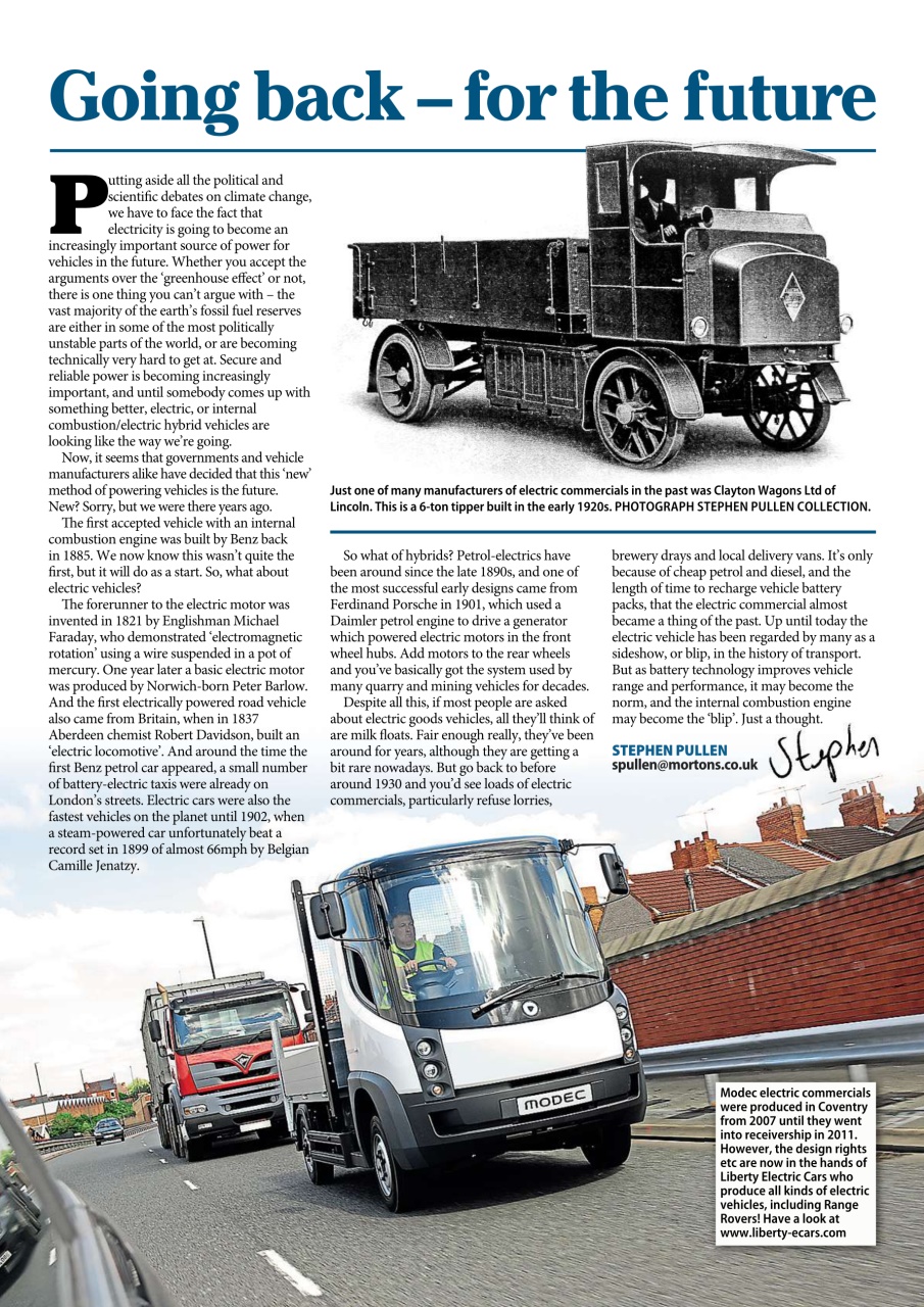 Heritage Commercials Magazine Preview Pages
