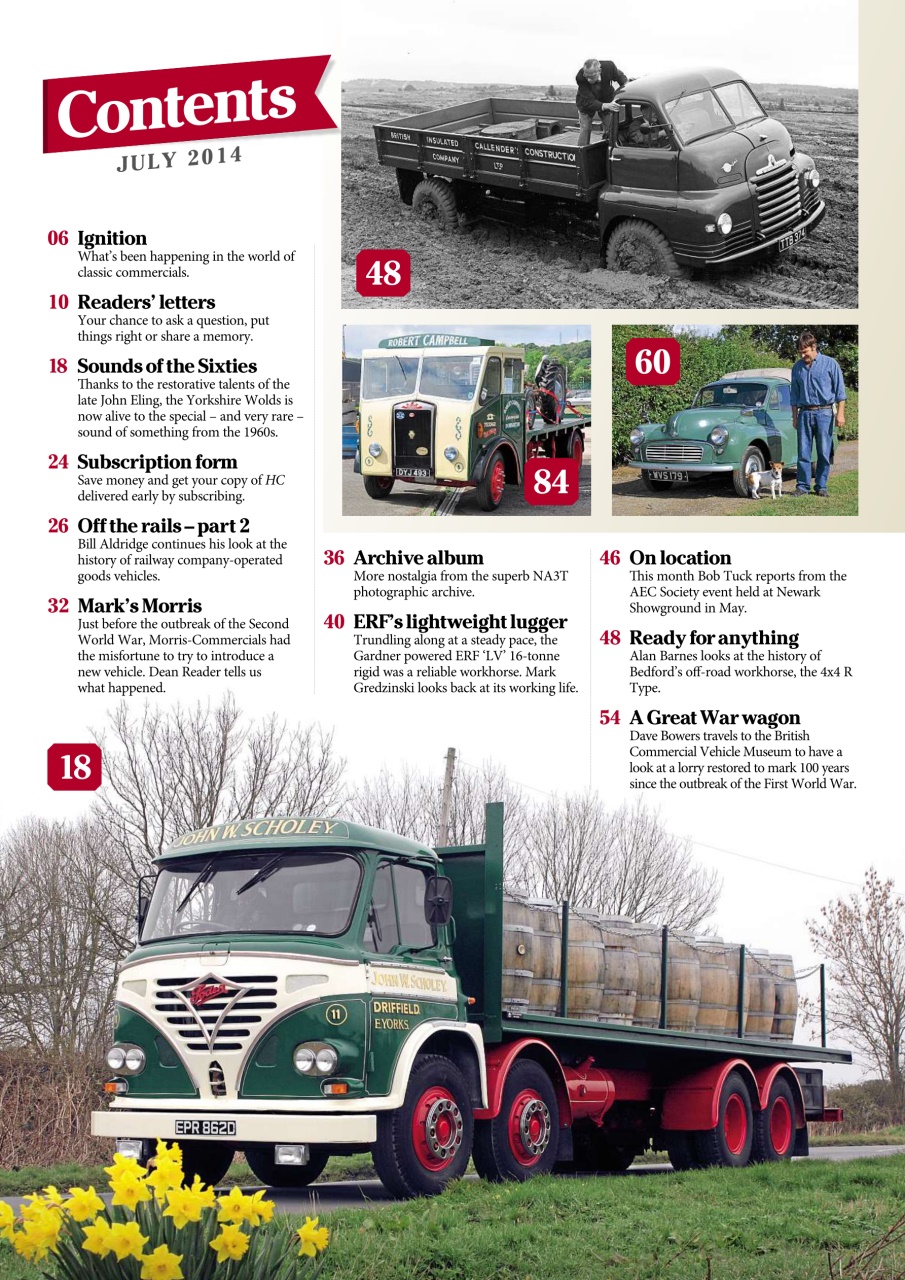 Heritage Commercials Magazine Preview Pages