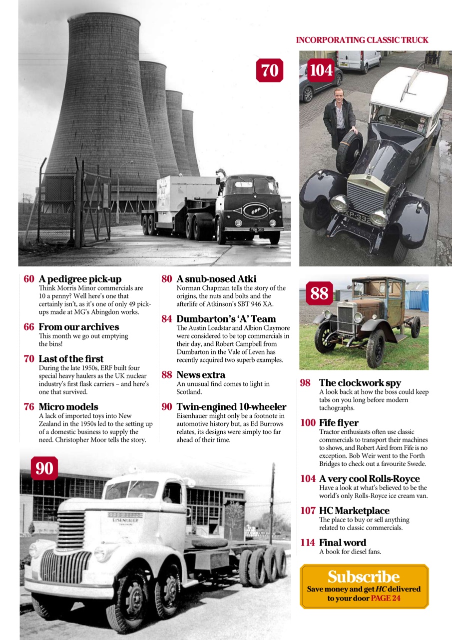 Heritage Commercials Magazine Preview Pages
