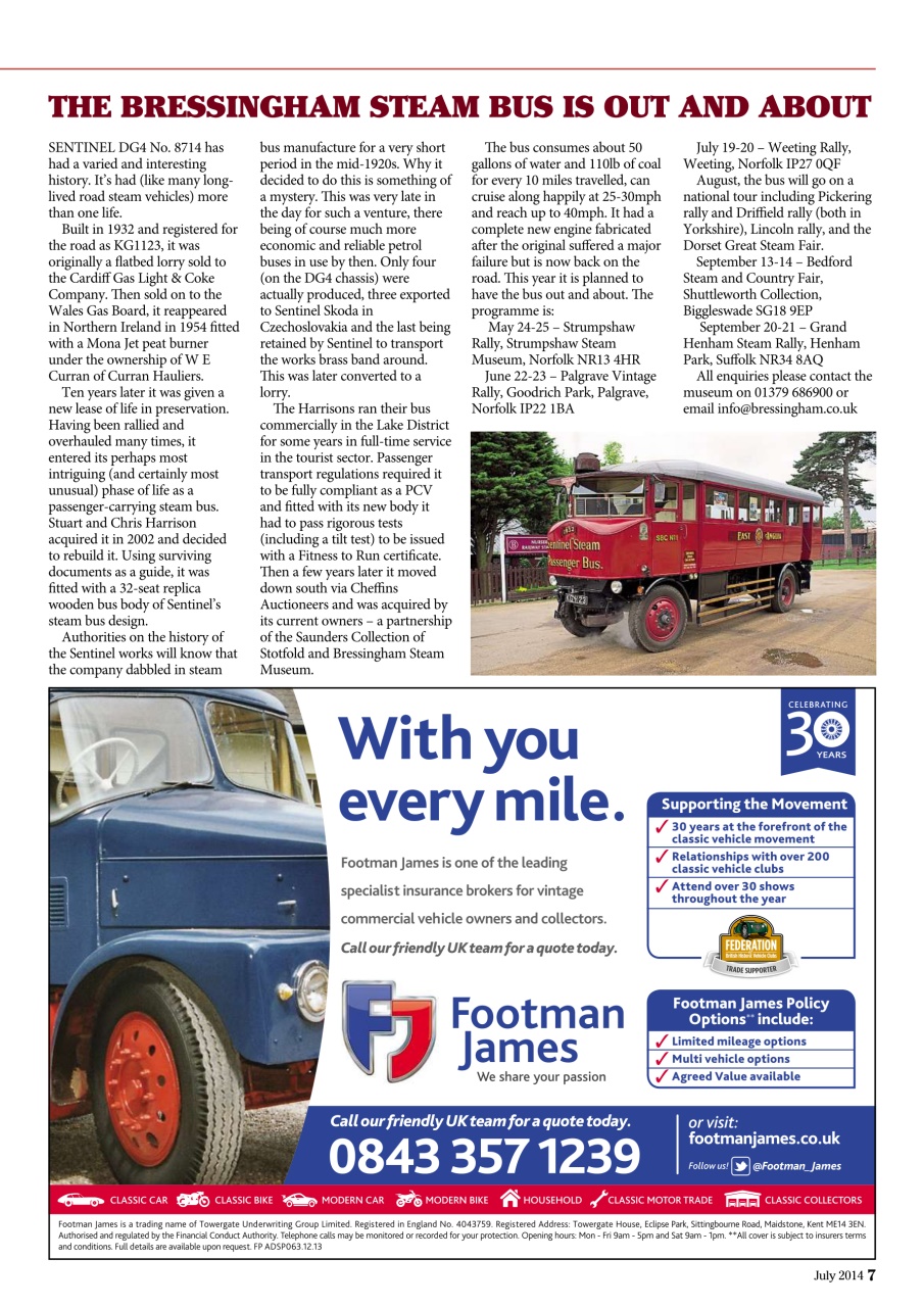 Heritage Commercials Magazine Preview Pages