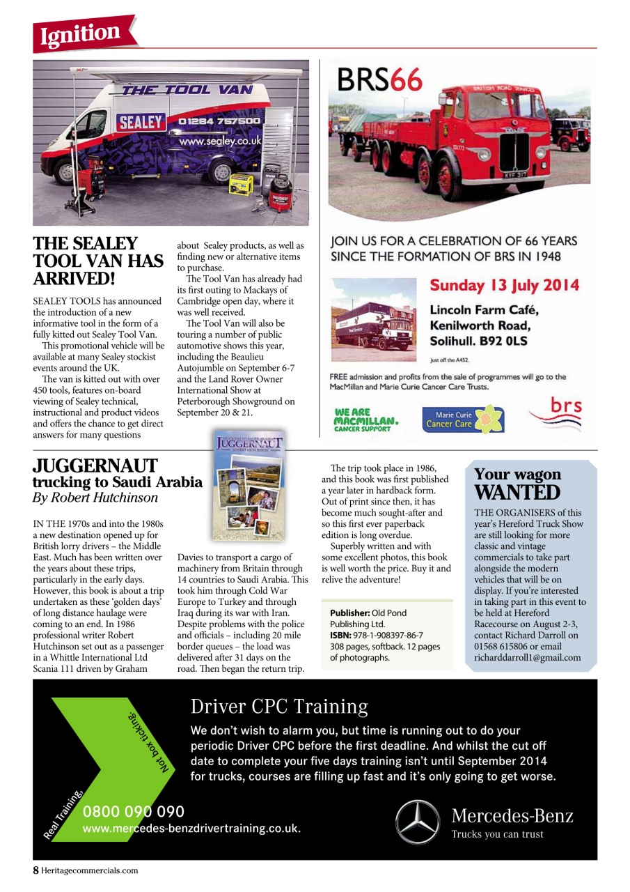 Heritage Commercials Magazine Preview Pages