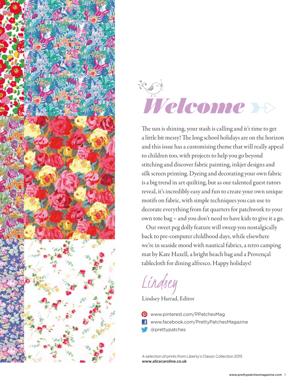 Pretty Patches Magazine Preview Pages